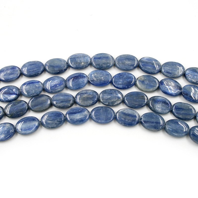 Cianite fili flat oval 18x13mm