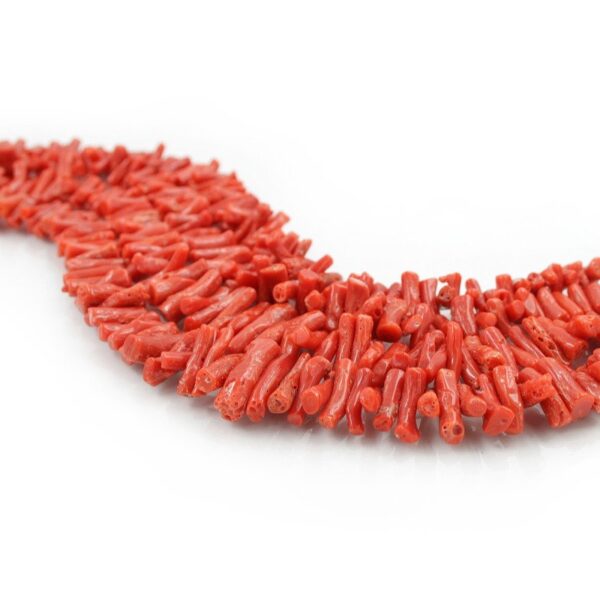Mediterranean Coral gradation strands big cupolini shape
