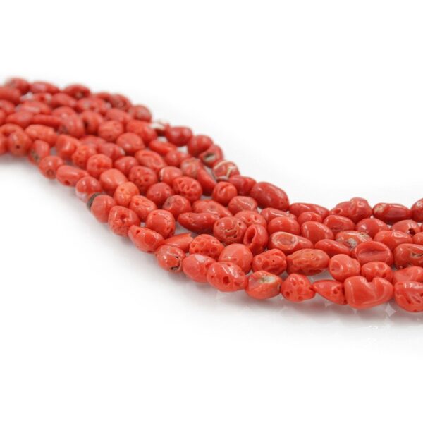 Mediterranean Coral strands little tumbles shape