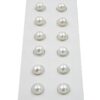 Fresh Water Pearls pairs button shape size 5½-6mm