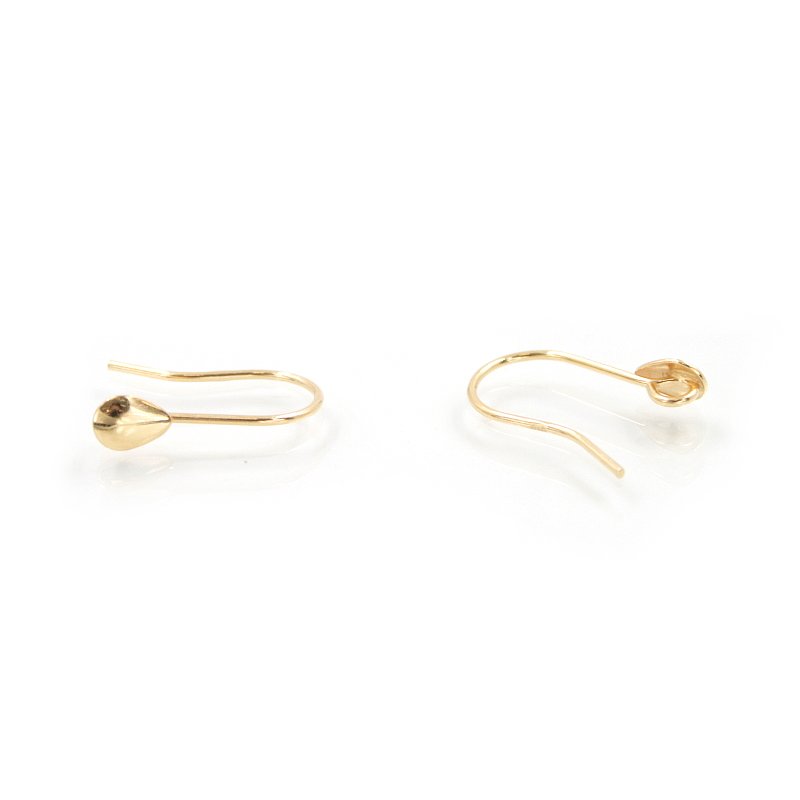 Orecchini argento goccia con gancio