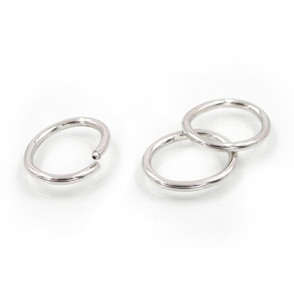 Sterling Silver Clasp Oval shape size 26x20mm +/- 1.8Gr