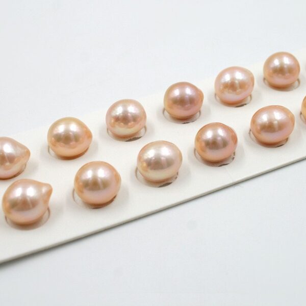 Fresh Water Pearls pairs drop shape size ~11-13mm - Natural Color