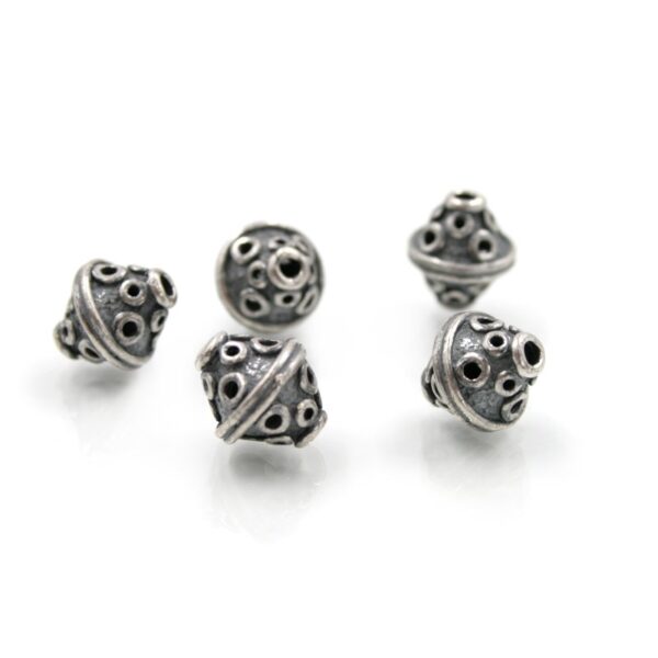 Sterling silver spacer "mina" shape size 14x12mm