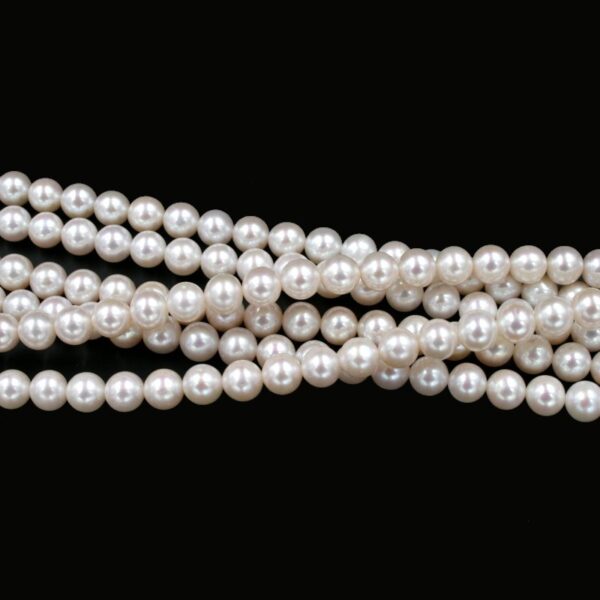 Perle d'acqua Dolce fili round 7-7½mm