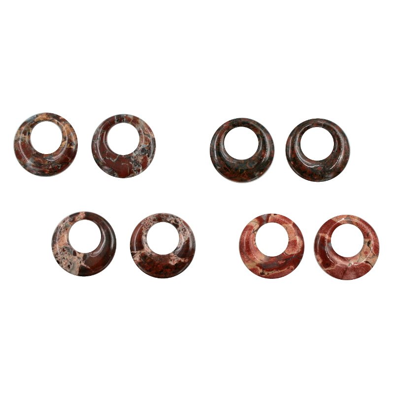 Diaspro creole coppia round 30mm