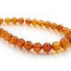Baltic Amber strands gradation round shape - amb310