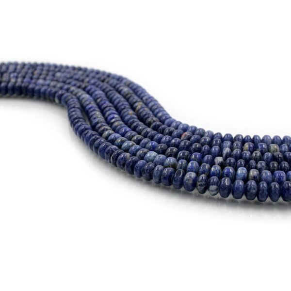 Sodalite strands washer shape size 5x8mm