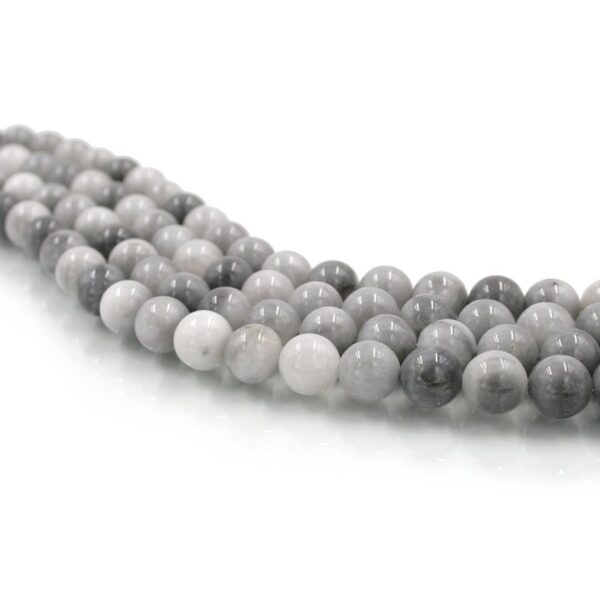 Eagle Eye strands round beads 6mm to 12mm