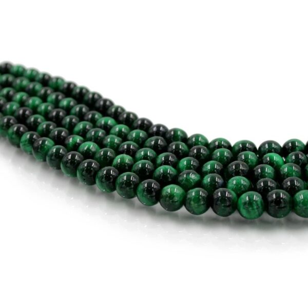 Occhio di Tigre Verde fili tondi 4mm a 8mm