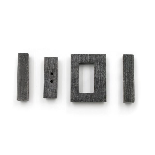 Corno chiusura rettangolare con tramezzi 35x25mm