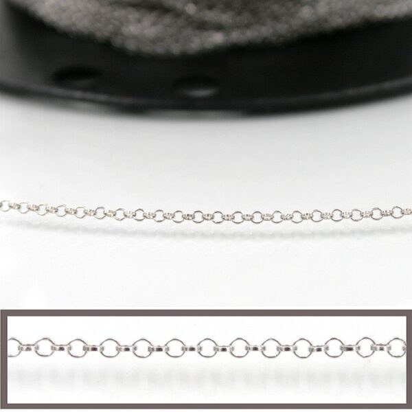 Catena Rolo' in argento 925‰ diametro 1,65mm