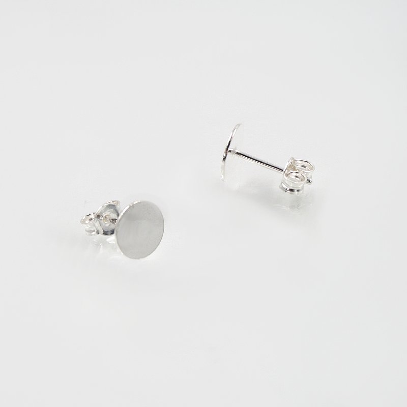 Orecchini A Perno Lunghi In Argento 925 – Semplici, Minimi, 25 Mm, Con Chiusura A Farfalla