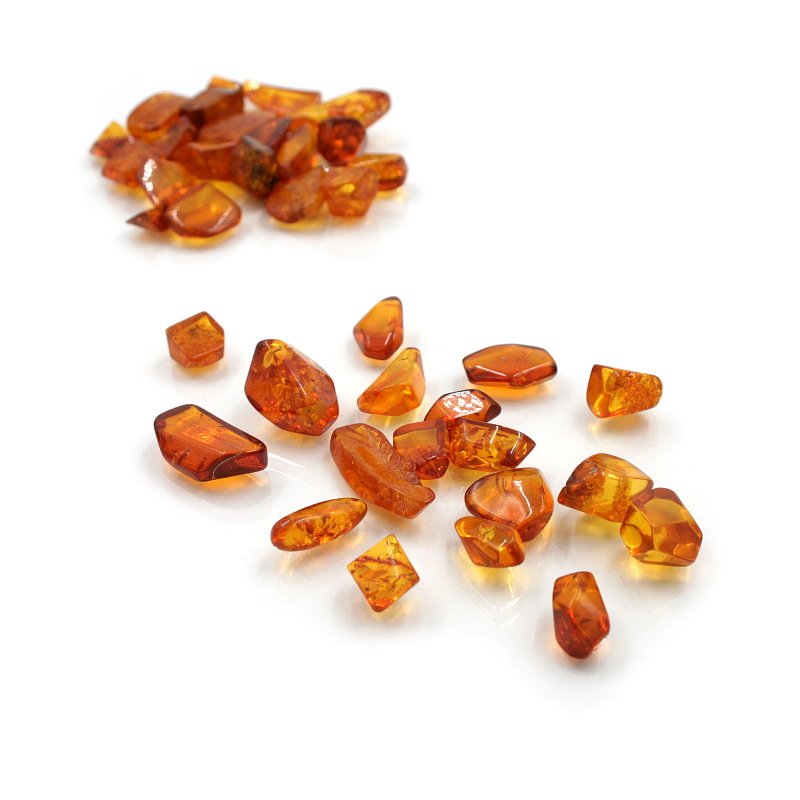 Baltic Amber free form elements
