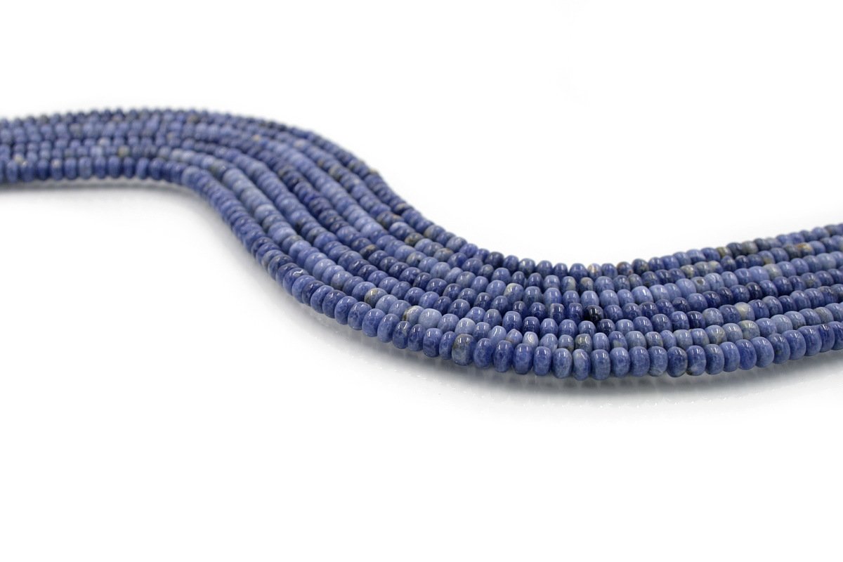 Sodalite strands washer shape size 4x6mm - Image 2