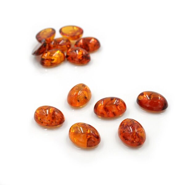 Baltic Amber cabochon oval shape size 20x15mm
