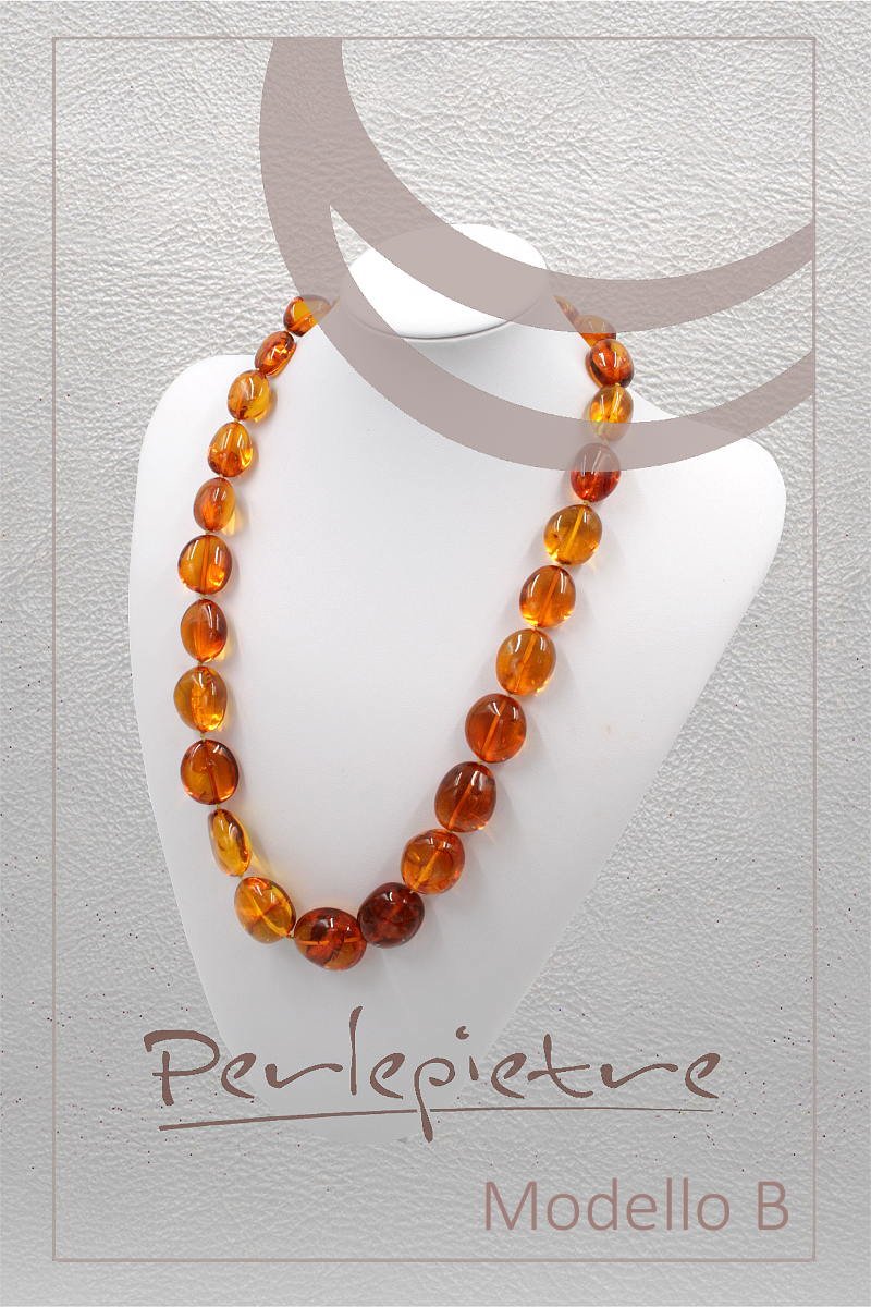 Baltic Amber strands multicolor stone shape - Extra Quality - Image 7