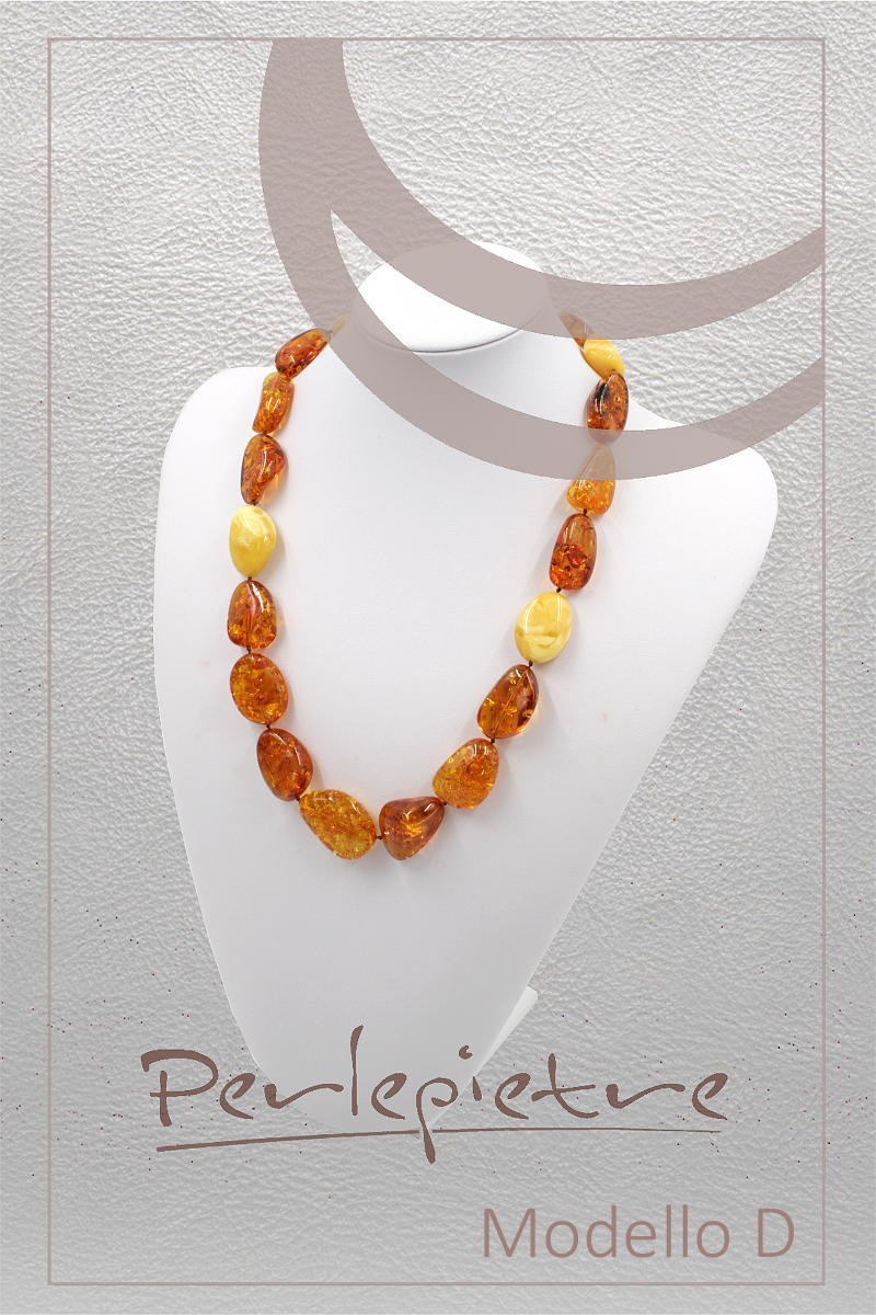 Baltic Amber strands multicolor stone shape - Extra Quality - Image 9