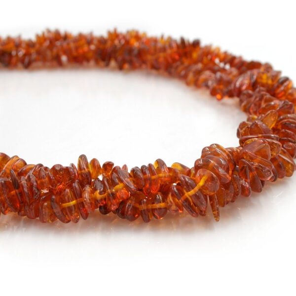 Baltic Amber strands chips size 12x16mm to UP