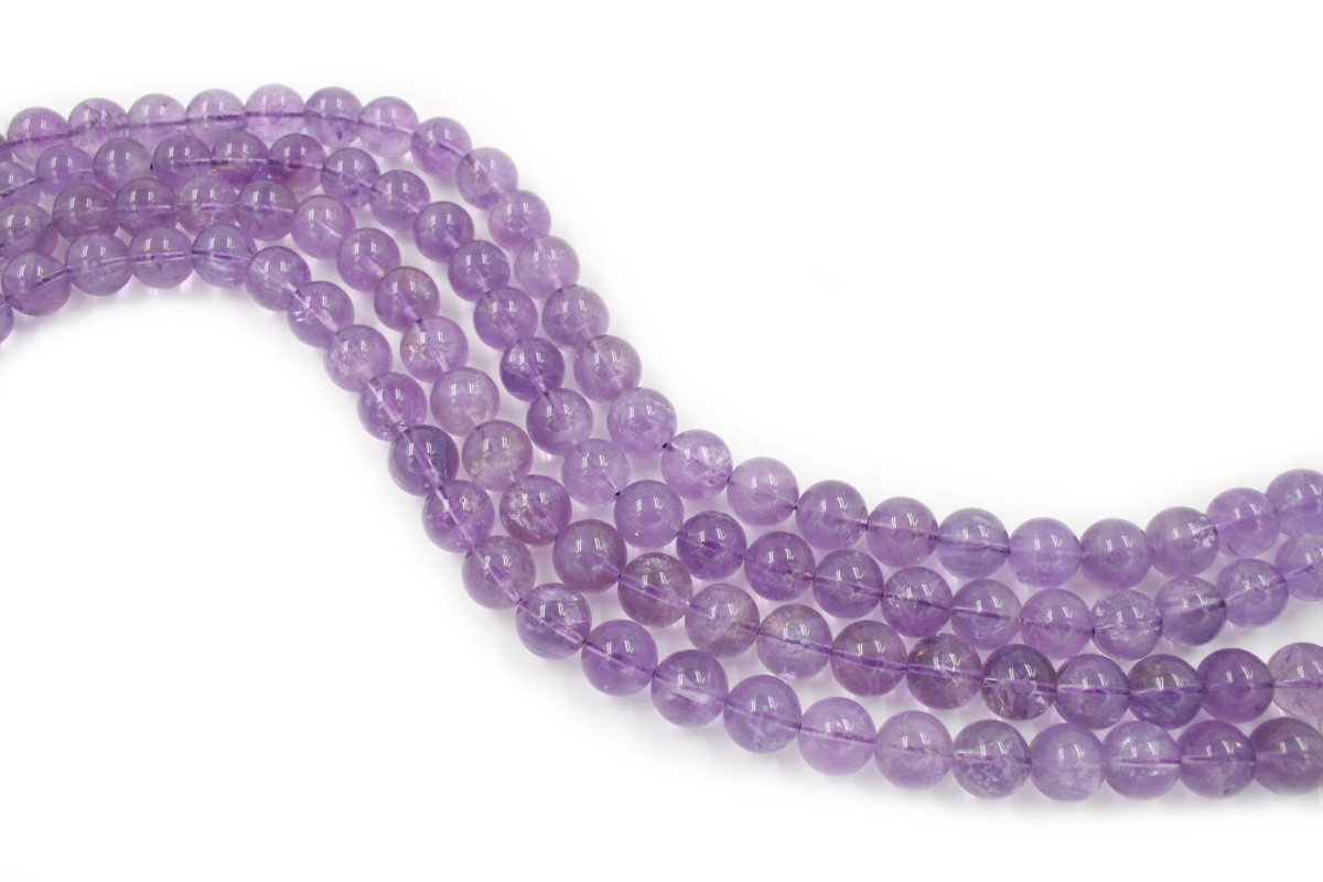 Ametrine strands round shape size 12mm