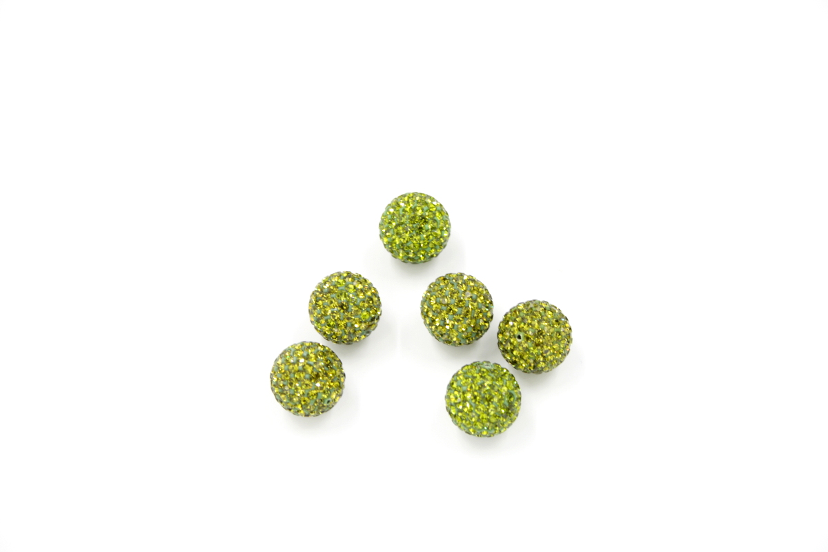 zirconi sfere FP 8mm OLIVINE