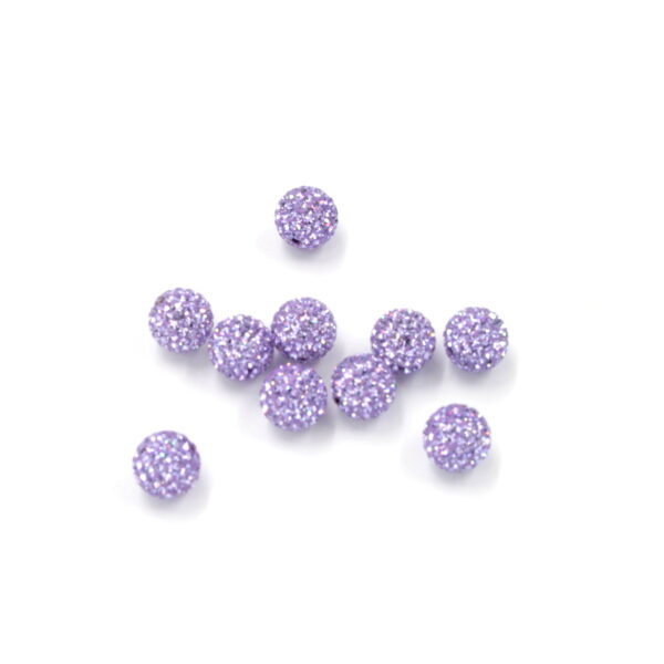 zirconi sfere ½ foro 8mm LAVANDA
