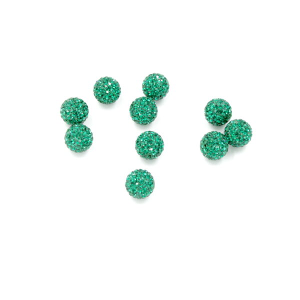 zirconi sfere FP 10mm SMERALDO