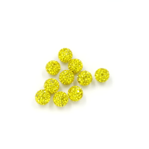 zirconi sfere ½ foro 6mm CITRINO - NR
