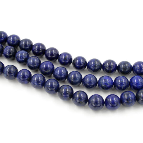 Lapis strands round shape size 12mm