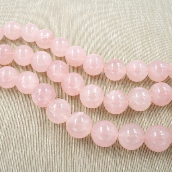 Quarzo rosa fili round 24mm