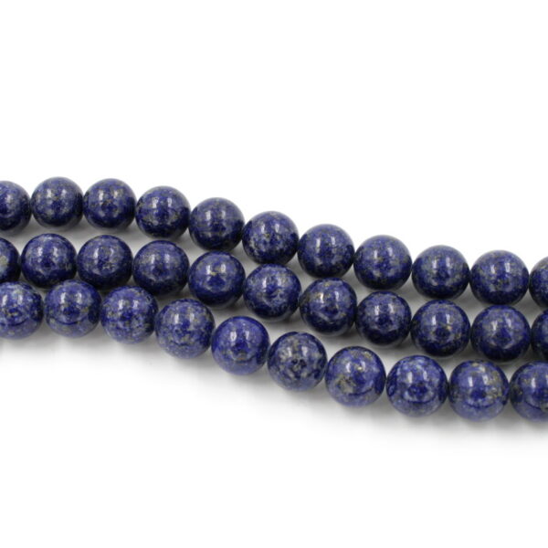 Lapis strands round shape size 12mm