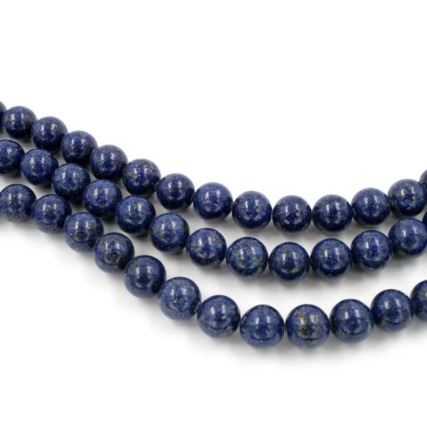 Lapis strands round shape size 14mm