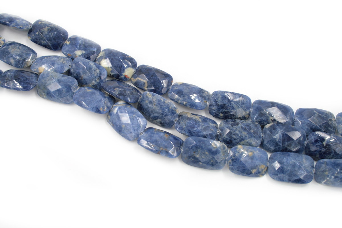 Sodalite strands rectangular shape size 35x25mm