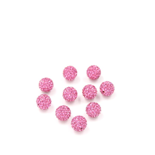 zirconi sfere ½ foro 6mm ROSA