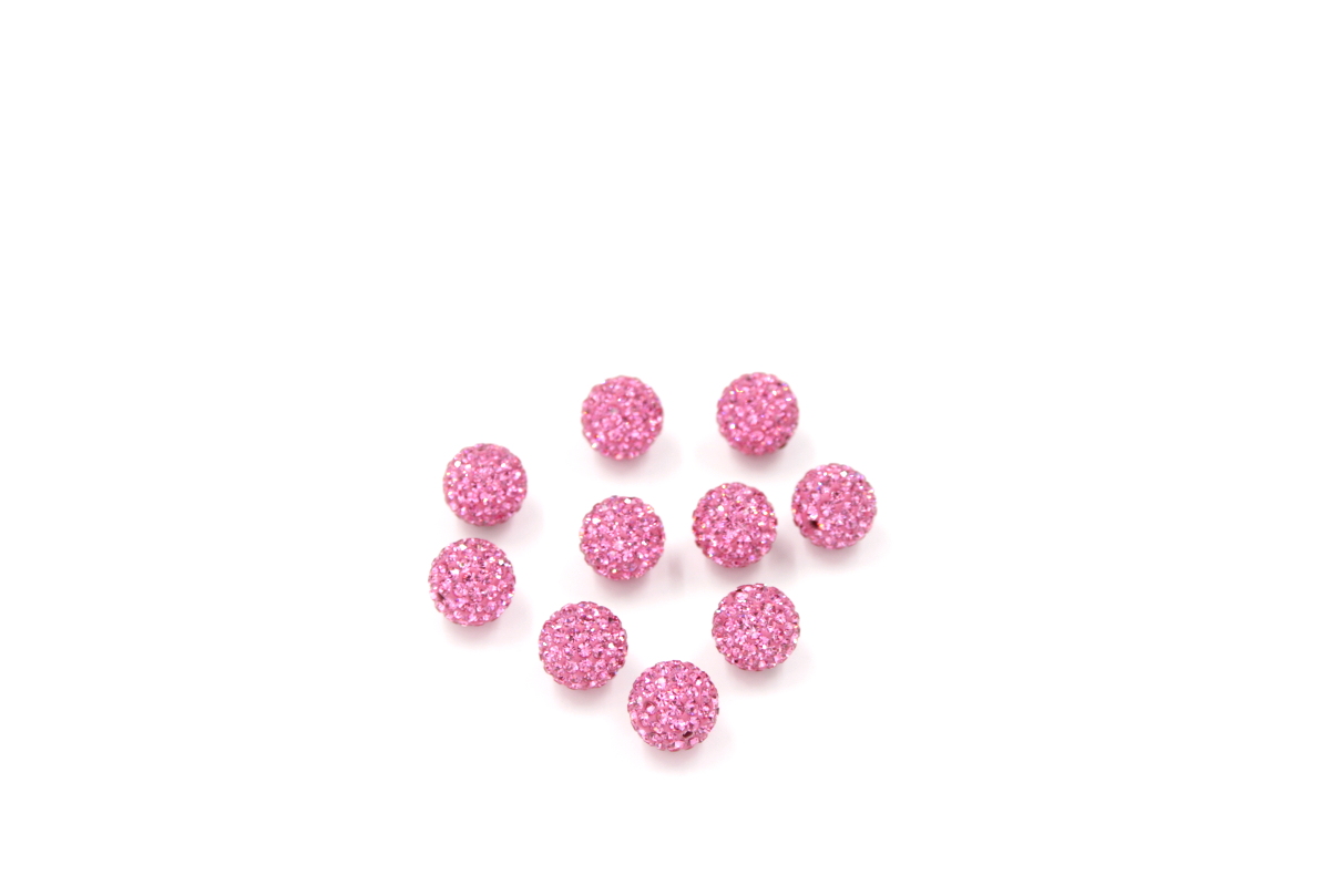 zirconi sfere ½ foro 10mm ROSA