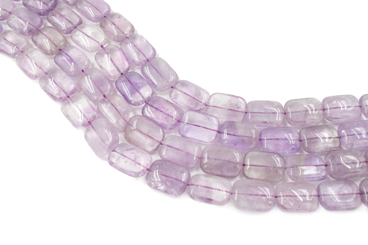Ametista fili rettangoli 20x15mm
