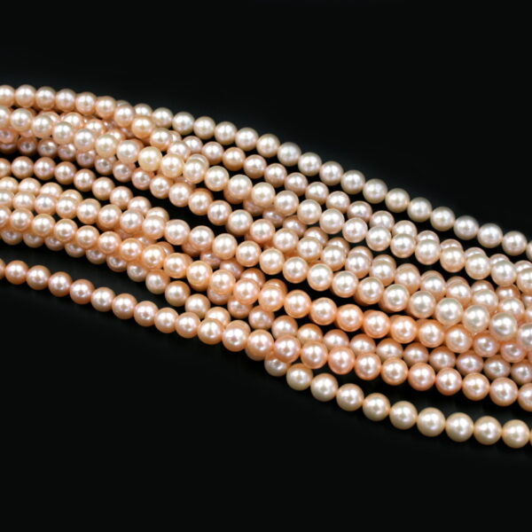 Perle d'acqua Dolce fili round 6-6½mm - Naturali