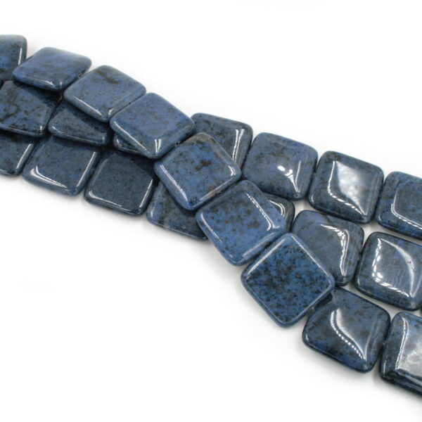 dumortierite fili quadrati 30mm