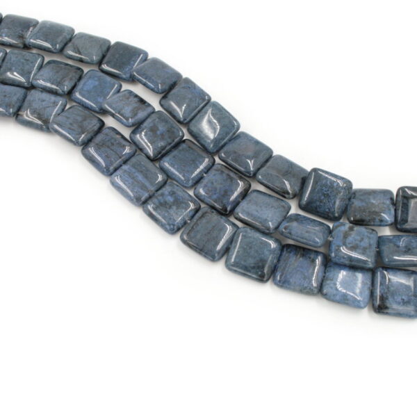 dumortierite fili quadrati 20mm