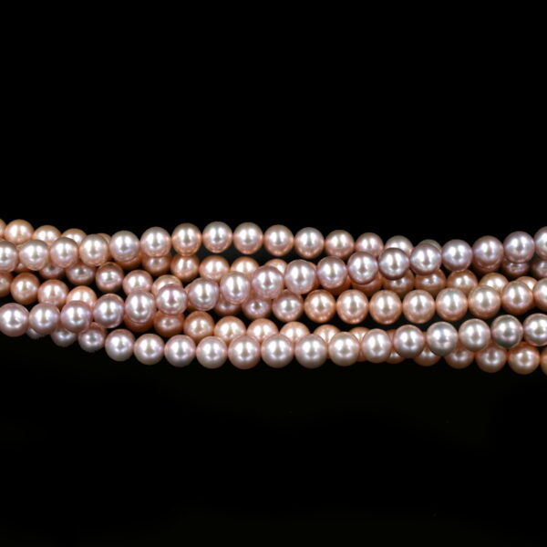 Perle d'acqua Dolce fili round 7-7½mm - Naturali