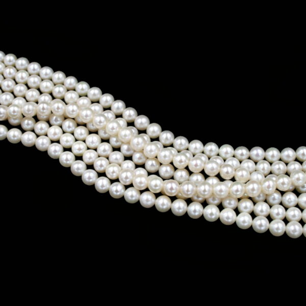 Perle d'acqua Dolce fili round 5½-6mm