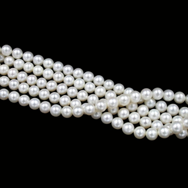 Perle d'acqua Dolce fili round 6½-7mm