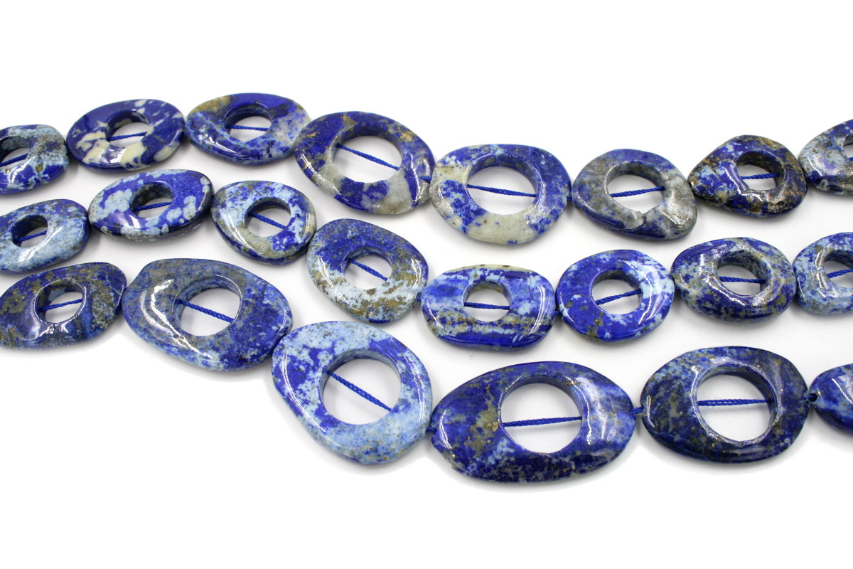 Lapis strands irregular frame shape various size - Image 2