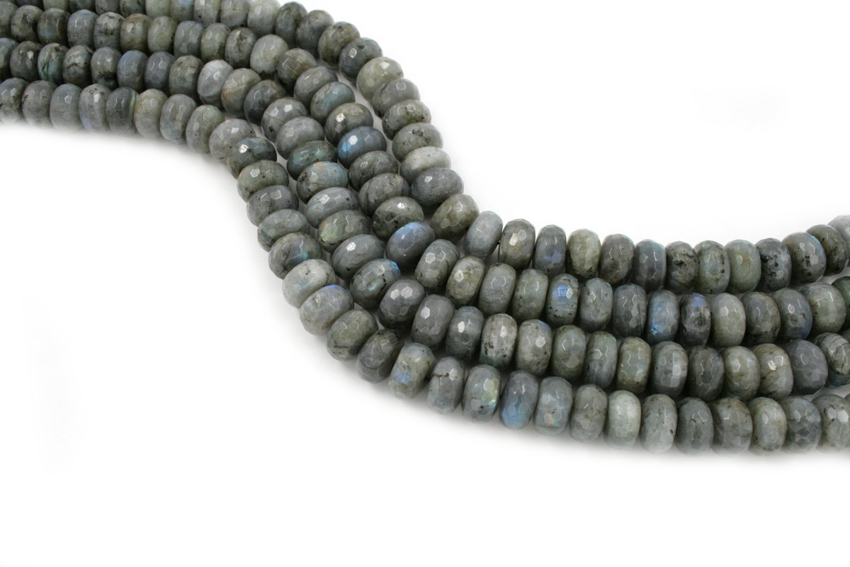 labradorite fili rondelle sfaccettate 16x9mmAA