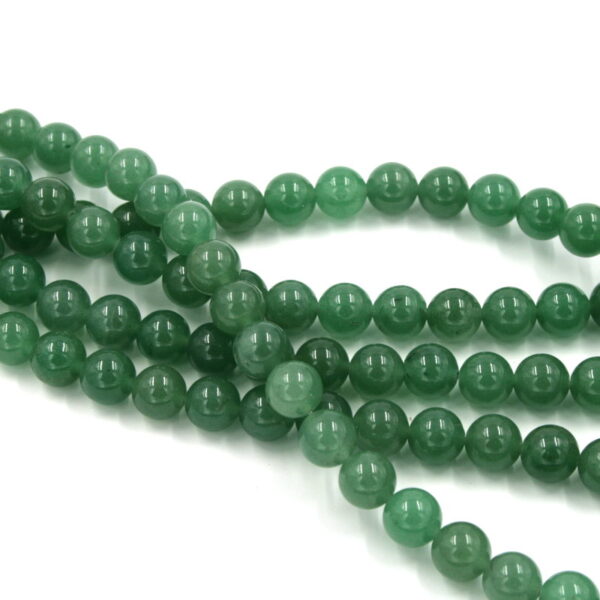Green Aventurine strands round beads 4mm to 10mm – AA-Quality