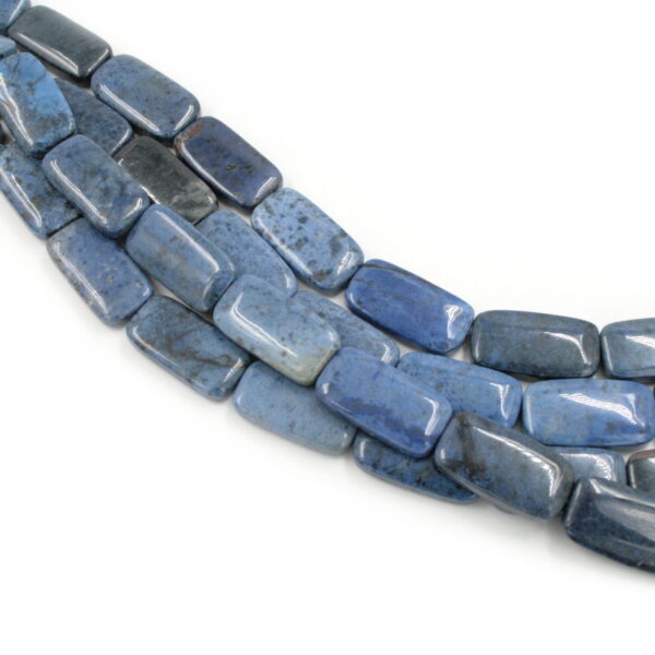 dumortierite fili rettangoli 30x15mm