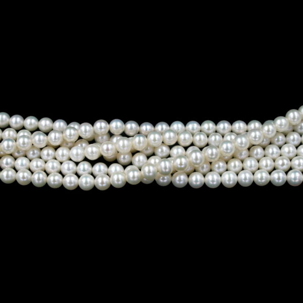 Perle d'acqua Dolce fili round 5½-6mm