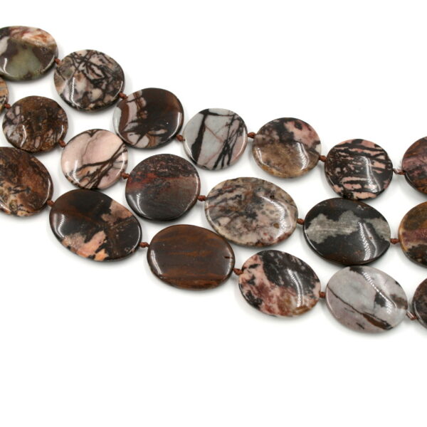 Outback Jasper strands irregular shape - M