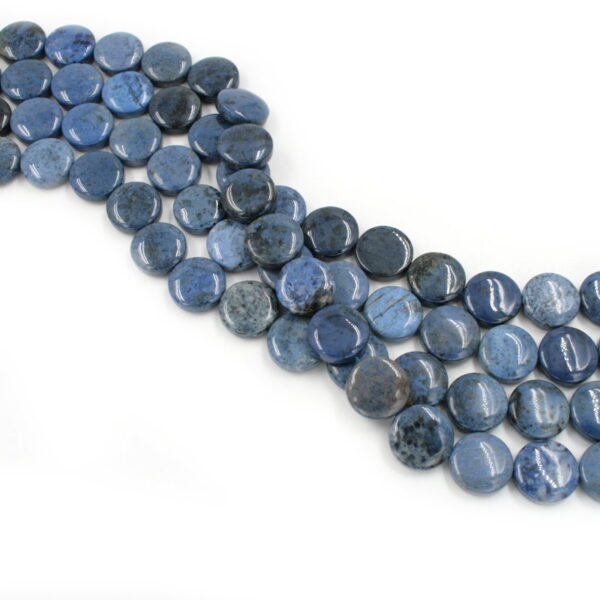 dumortierite fili monete 18mm