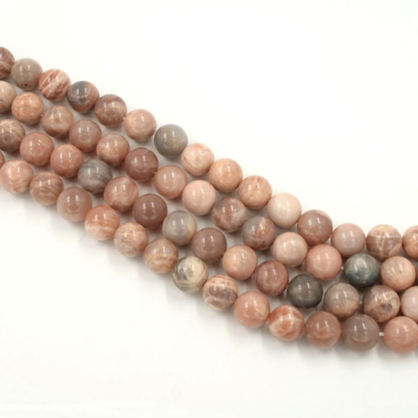Sunstone strands round shape size 8mm